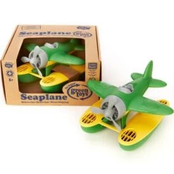 Green Toys Hydravion Vert Et Jaune -Djeco Magasin hydravion vert et jaune 5