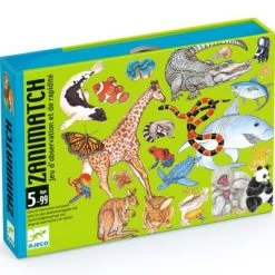 Djeco Jeu D'observation Et De Rapidité Zanimatch