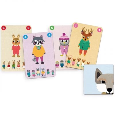 Djeco Jeu De 7 Familles Coopératif Familou 2 Djeco Jeu De 7 Familles Coopératif Familou – Image 2