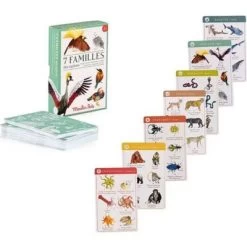 Moulin Roty Jeu De 7 Familles Des Espèces -Djeco Magasin jeu de 7 familles des especes 5