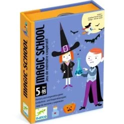 Djeco Jeu De Mémoire Coopératif Magic School