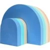 Jeu De Motricité En Mousse Rainbow Nature (2 Blocs)