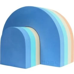 Jeu De Motricité En Mousse Rainbow Nature (2 Blocs)
