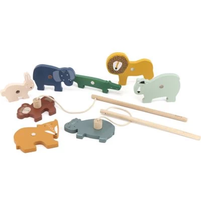 Trixie Jeu De Pêche Des Animaux En Bois 1 Trixie Jeu De Pêche Des Animaux En Bois