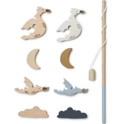 Liewood Jeu De Pêche Sebastian Little Dragon Dark Sandy Mix