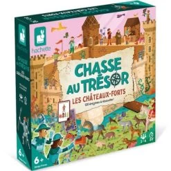 Janod Jeu De Société Chasse Au Trésor : Les Châteaux-forts