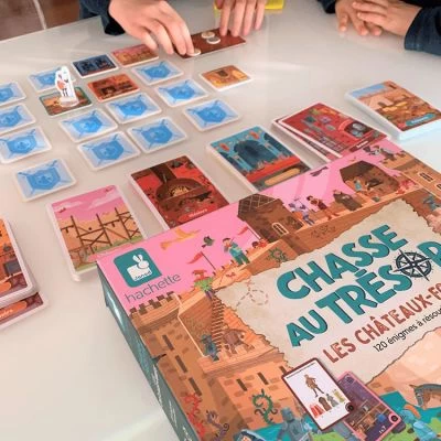 Janod Jeu De Société Chasse Au Trésor : Les Châteaux-forts 3 Janod Jeu De Société Chasse Au Trésor : Les Châteaux-forts – Image 3