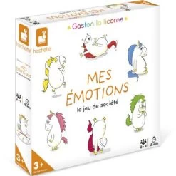 Janod Jeu De Société Mes émotions Gaston La Licorne