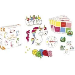 Janod Jeu De Société Mes émotions Gaston La Licorne -Djeco Magasin jeu de societe mes emotions gaston la licorne 3