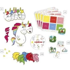 Janod Jeu De Société Mes émotions Gaston La Licorne -Djeco Magasin jeu de societe mes emotions gaston la licorne 5