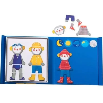 Moulin Roty Jeu Magnétique Je M'habille 3 Moulin Roty Jeu Magnétique Je M'habille – Image 3