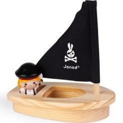 Janod Jouet De Bain Cap'taine Melo Et Son Navire