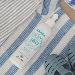 Beaba Lait Nettoyant Visage Et Corps à L'Huile D'amande Douce Bio (250 Ml) -Djeco Magasin lait nettoyant visage et corps a l huile d amande douce bio 250 ml 3