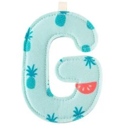 Lilliputiens Lettre En Tissu à Suspendre G (9,5 Cm)