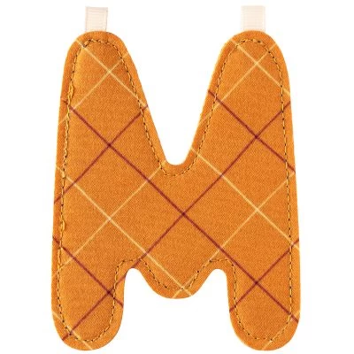 Lilliputiens Lettre En Tissu à Suspendre Réversible M (9,5 Cm) 2 Lilliputiens Lettre En Tissu à Suspendre Réversible M (9,5 Cm) – Image 2