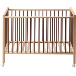 Lit à Barreaux En Bois Arthur Hybride Vieux Rose (60 X 120 Cm) -Djeco Magasin lit a barreaux en bois arthur hybride vieux rose 60 x 120 cm 4