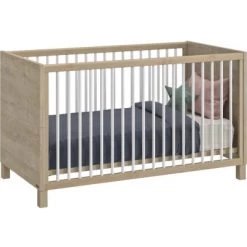 Lit Bébé à Barreaux Achille (70 X 140 Cm) -Djeco Magasin lit bebe a barreaux achille 70 x 140 cm 3