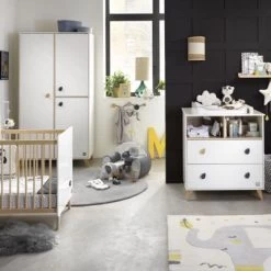 Lit Bébé à Barreaux Oslo (60 X 120 Cm) -Djeco Magasin lit bebe a barreaux oslo 60 x 120 cm 3