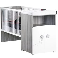 Lit Bébé Combiné évolutif New Nao (60 X 120 Cm)