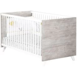 Lit Bébé évolutif Little Big Bed Scandi Gris (70 X 140 Cm) -Djeco Magasin lit bebe evolutif little big bed scandi gris 70 x 140 cm 3
