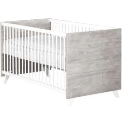 Lit Bébé évolutif Little Big Bed Scandi Gris (70 X 140 Cm) -Djeco Magasin lit bebe evolutif little big bed scandi gris 70 x 140 cm 5