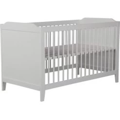 Lit Bébé évolutif Opéra Gris (70 X 140 Cm) -Djeco Magasin lit bebe evolutif opera gris 70 x 140 cm 3