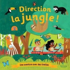 Livre à Tirettes Direction La Jungle !