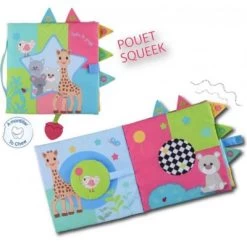 Livre Bébé D'éveil Sophie La Girafe Fresh Touch 10 Livre Bébé D'éveil Sophie La Girafe Fresh Touch -Djeco Magasin livre bebe d eveil sophie la girafe fresh touch 3