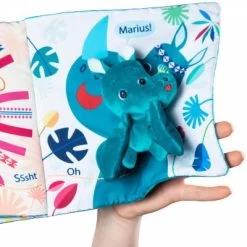 Lilliputiens Livre Bébé En Tissu Papa T'es Où -Djeco Magasin livre bebe en tissu papa t es ou 3