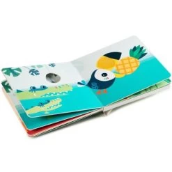 Lilliputiens Livre Bébé Tactile Et Sonore Jungle Jam 8 Lilliputiens Livre Bébé Tactile Et Sonore Jungle Jam -Djeco Magasin livre bebe tactile et sonore jungle jam 4