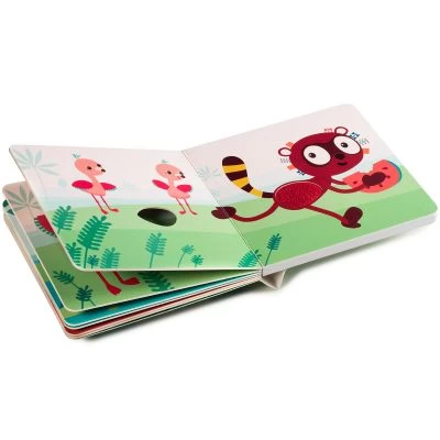 Lilliputiens Livre Bébé Tactile Et Sonore Jungle Jam 5 Lilliputiens Livre Bébé Tactile Et Sonore Jungle Jam – Image 5