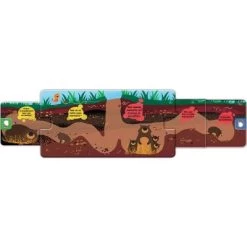 Livre Cache-cache Sous La Terre -Djeco Magasin livre cache cache sous la terre 3