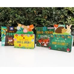 Livre Cache-cache Sous La Terre -Djeco Magasin livre cache cache sous la terre 6