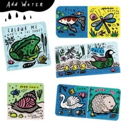 Livre De Bain Animaux De L'étang -Djeco Magasin livre de bain animaux de l etang 4
