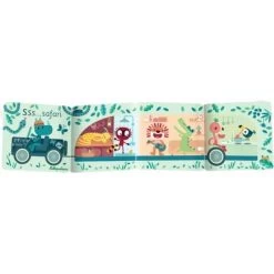 Lilliputiens Livre De Bain Magique à Ventouses Safari -Djeco Magasin livre de bain magique a ventouses safari 3