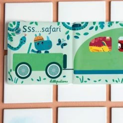Lilliputiens Livre De Bain Magique à Ventouses Safari -Djeco Magasin livre de bain magique a ventouses safari 6