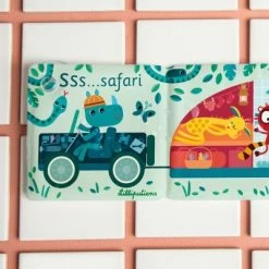 Lilliputiens Livre De Bain Magique à Ventouses Safari -Djeco Magasin livre de bain magique a ventouses safari 7