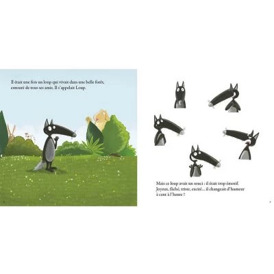 Livre Le Loup Qui Apprivoisait Ses émotions 2 Livre Le Loup Qui Apprivoisait Ses émotions – Image 2