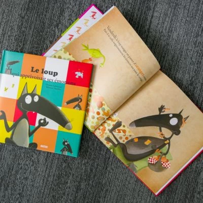 Livre Le Loup Qui Apprivoisait Ses émotions 5 Livre Le Loup Qui Apprivoisait Ses émotions – Image 5