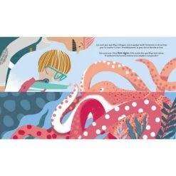 Livre Léo Et Le Poulpe -Djeco Magasin livre leo et le poulpe 4