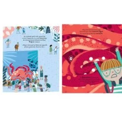 Livre Léo Et Le Poulpe -Djeco Magasin livre leo et le poulpe 5