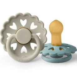 Lot De 2 Sucettes En Latex Fairytale Ole Lukoie/Hans (0-6 Mois)