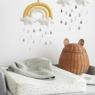 Cam Cam Copenhagen Matelas à Langer Green Leaves (49 X 63 Cm) 3 Cam Cam Copenhagen Matelas à Langer Green Leaves (49 X 63 Cm) – Image 3