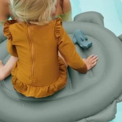 Liewood Matelas Gonflable Cody Dino Faune Green -Djeco Magasin matelas gonflable cody dino faune green 4