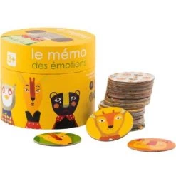 Moulin Roty Mémo Des émotions Les Popipop 7 Moulin Roty Mémo Des émotions Les Popipop -Djeco Magasin memo des emotions les popipop 4