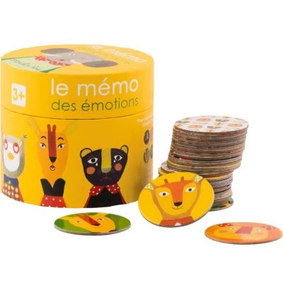 Moulin Roty Mémo Des émotions Les Popipop 4 Moulin Roty Mémo Des émotions Les Popipop – Image 4