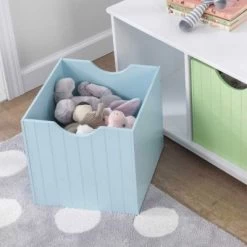 KidKraft Meuble De Rangement Banc Nantucket Pastel -Djeco Magasin meuble de rangement banc nantucket pastel 4