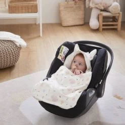 Nid D'ange Passe Sangle En Veloudoux Lina & Joy -Djeco Magasin nid d ange passe sangle en veloudoux lina joy 7