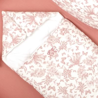 TARTINE ET CHOCOLAT Nid D'ange Passe Sangle Toile De Jouy (85 Cm) 5 TARTINE ET CHOCOLAT Nid D'ange Passe Sangle Toile De Jouy (85 Cm) – Image 5