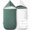 Nid D'ange Réversible Vert (0-6 Mois)